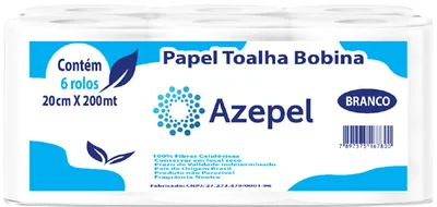 Bobina Branco Azepel 20x200m