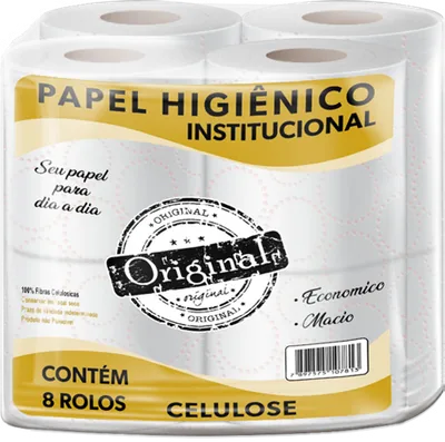 Papel Higiênico 100% Celulose Original 1,8kg
