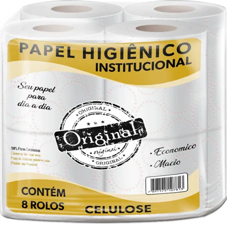 Papel Higiênico 100% Celulose Original 1,8kg