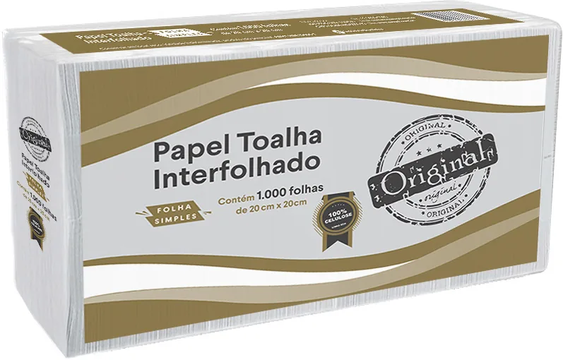 Interfolha 100% Celulose Original 20x21 c/ 500g